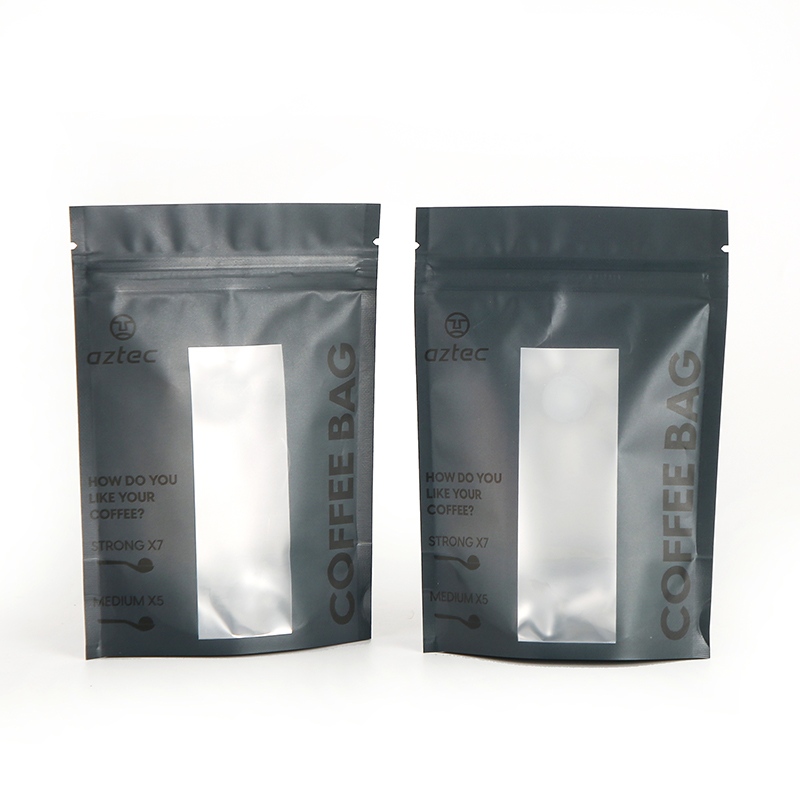 Sac scellé sur 3 côtés en poudre de café