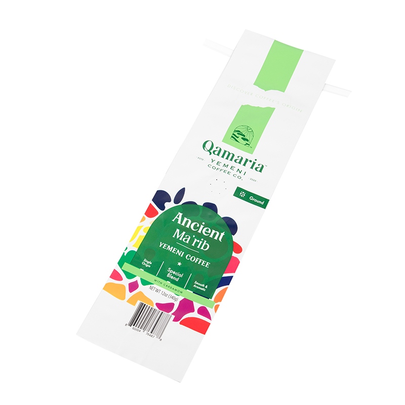 Sac scellé quadruple de poudre de café