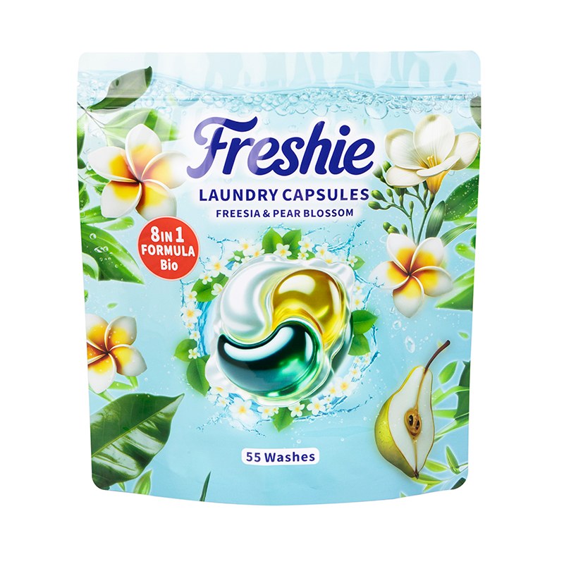 Sac à lessive avec fermeture éclair