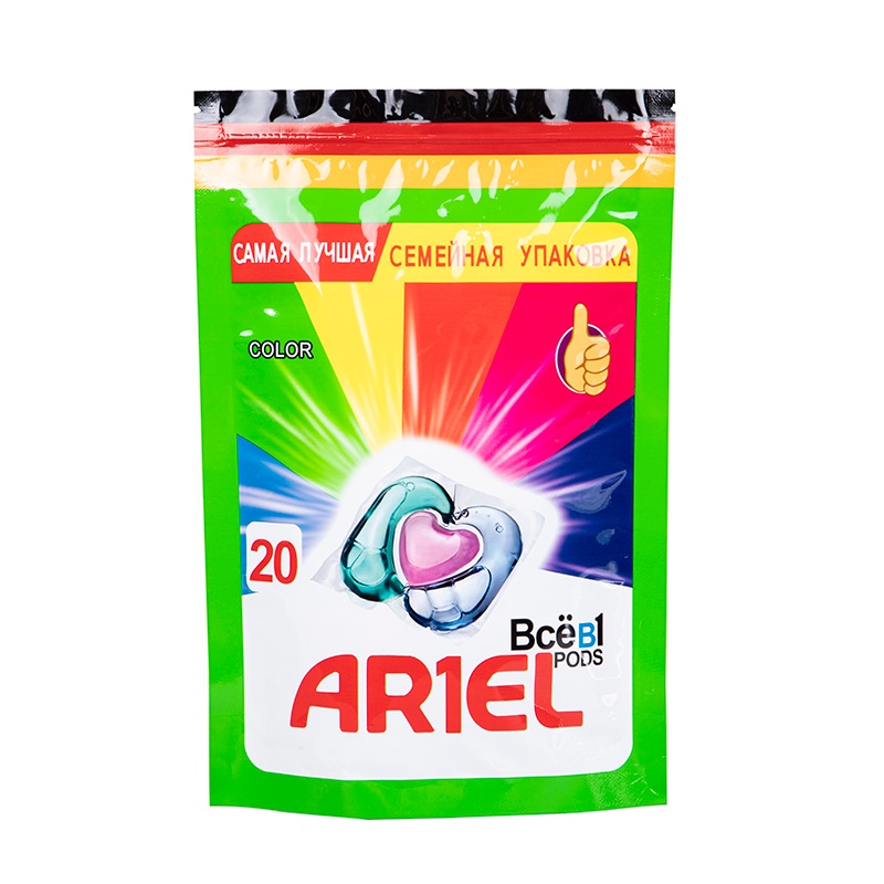 Sac à fond plat pour détergent à lessive