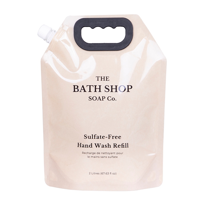 Pochette à bec verseur pour détergent à lessive